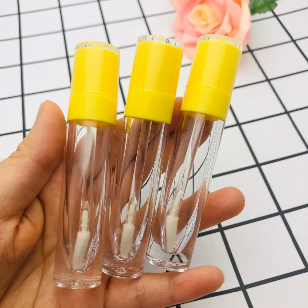 Direkt vom Hersteller: 5ml 8ml Leere Lipgloss-Tuben, Klare Lipgloss-Flaschen in Pink, Schwarz, Nachfüllbare DIY-Kosmetikverpackungen – Detail 15