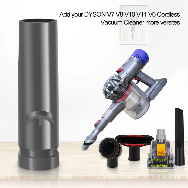 Attachment Adapter for Dysons V11 V10 V8 V7 V6 Vacuum Cleaner, Universal Tool Adaptor Convertor