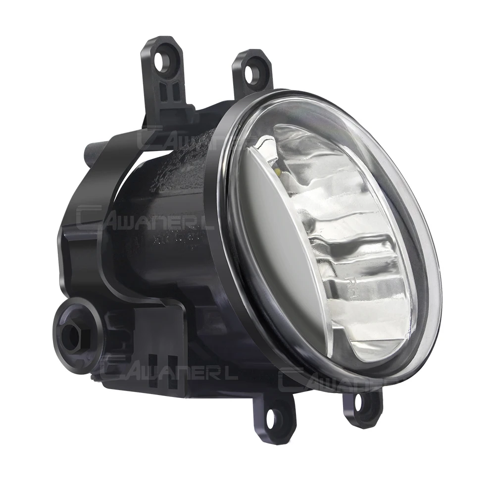 Luz antiniebla delantera para coche, lámpara LED antiniebla de 30W, 4000LM, 12V, para Toyota Camry Land Cruiser Prado Tundra C-HR Prius Solara Avalon Sienna, 2 uds.