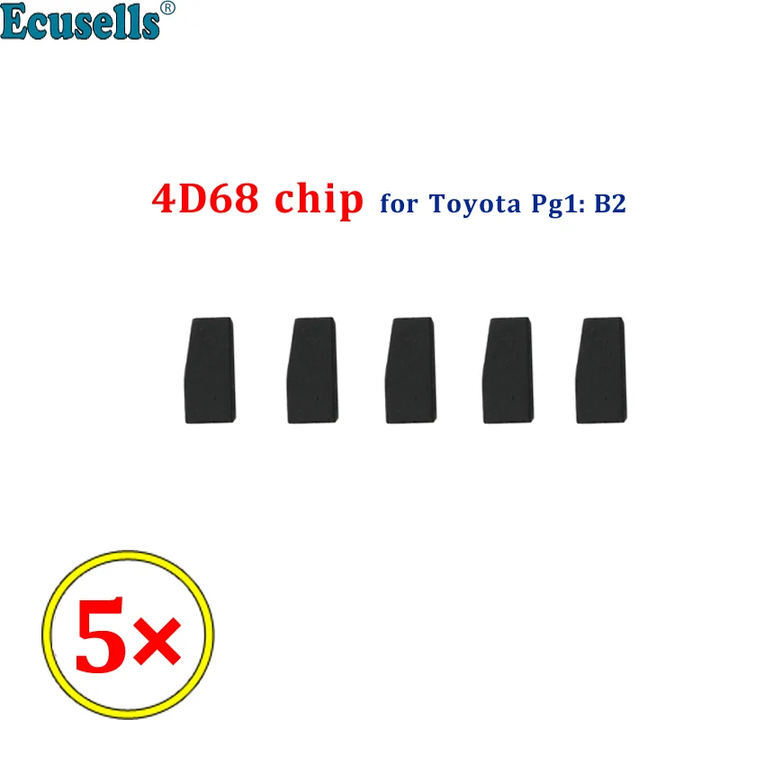 

5pcs/lot ID4D68 4D68 chip carbon auto transponder chip for Toyota Pg1: B2