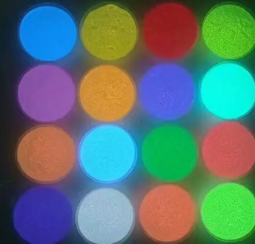 TCYG100 Glow in dark pigment White  Color long last glowing, luminescent powder,Noctilucent powder