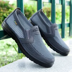 Slip-On Men'S Casual Shoes Men Summer Style Mesh Flats For Men Loafer Creepers Casual Shoes Comfortable shoes 38-48 202021