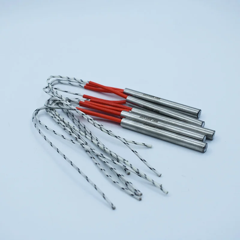 Customized Single End Stainless Steel Tube Heater 8x40mm 8x50mm 8x60mm 110V/220V/380V Cartridge Heater Heating Element