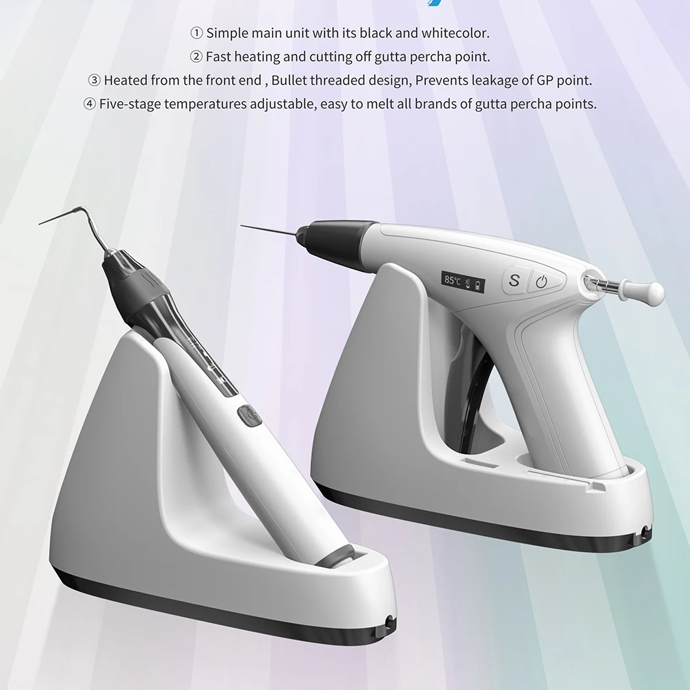 Dental Gutta Percha Obturation System 360° Multi-angle Filling Heating Needles Endo Obturation Pen and Gun Endodontic Obturation