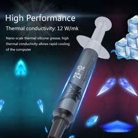 ZF-12/ZF 10 12W/mk High Performance Thermal Conductive Grease Paste processor CPU GPU Cooler Cooling Fan Compound Heatsink