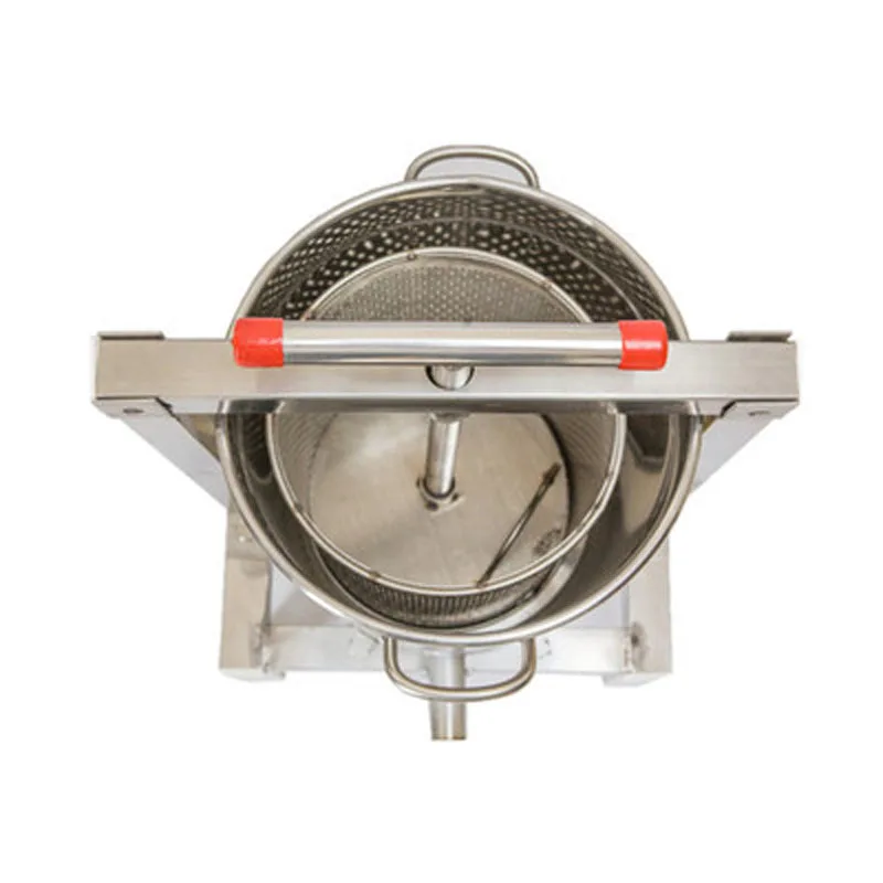 Thickened Stainless Steel Beeswax Press Wine Filter Press Beekeeping Tool for Beeswax Squeezing