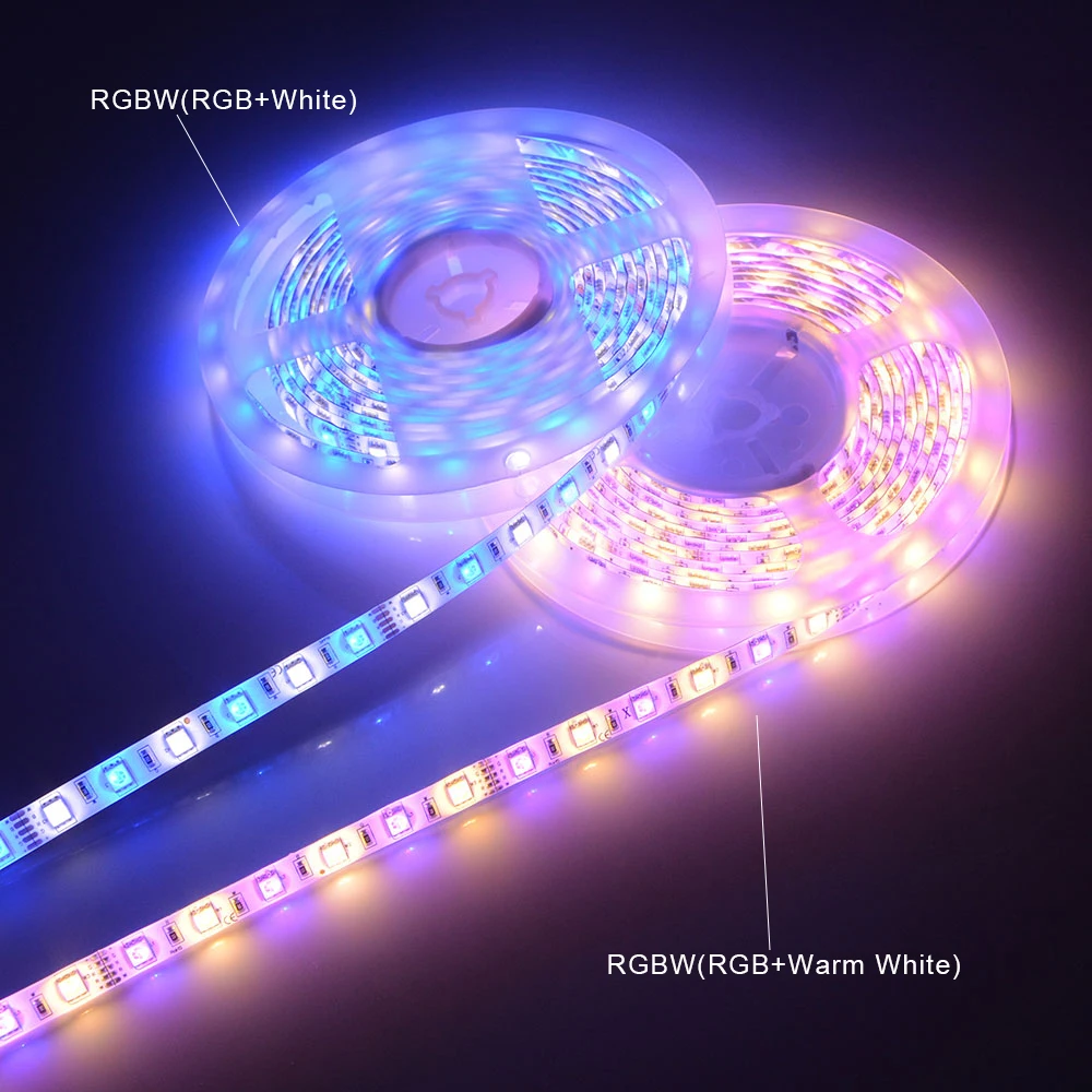 SMD 5050 RGB LED Strip Waterproof 5M 300LED DC 12V RGBW RGBWW Ice Blue Pink Fita LED Light Strips Flexible Ribbon Tape Luz