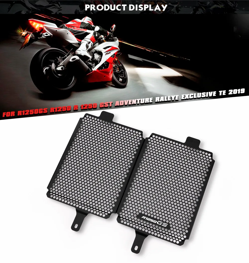 Protector de radiador R1250GS para motocicleta, cubierta de rejilla para BMW R1250 GS Adventure Rallye exclusivo TE 2019 2020 R 1250GS, accesorios para Moto