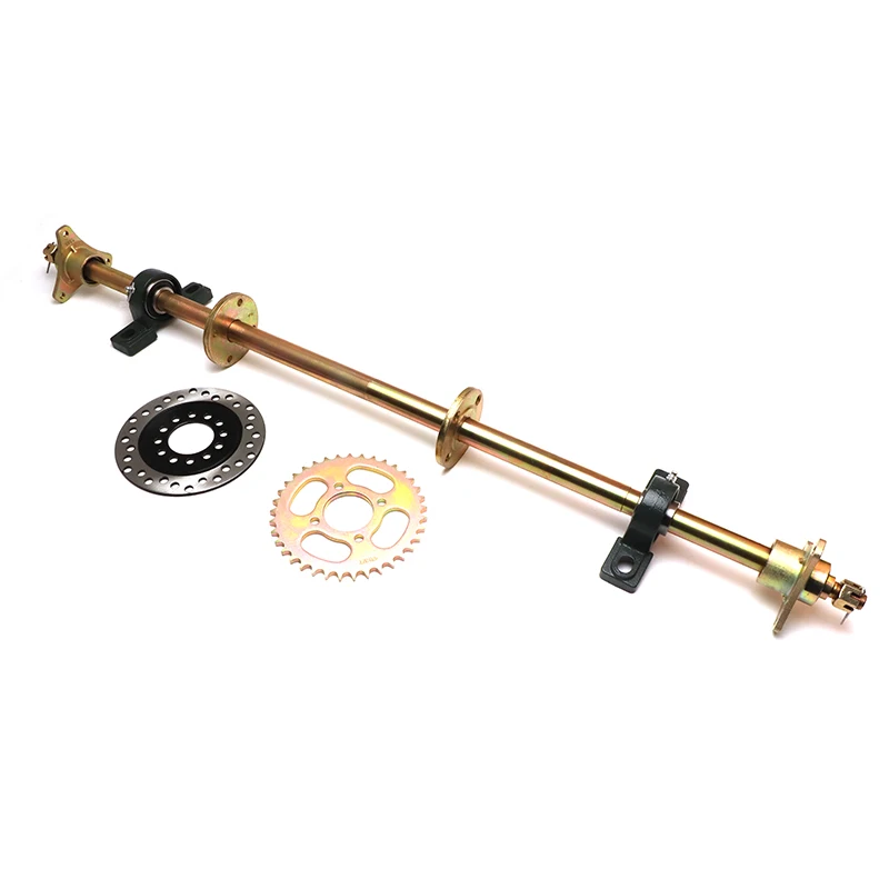 Lot De 2 Moyeux De Roue Arrière 17T Spline 3 Goujons - Alliage Acier Pour Quad Bike, ATV, Go Kart 50cc 110cc