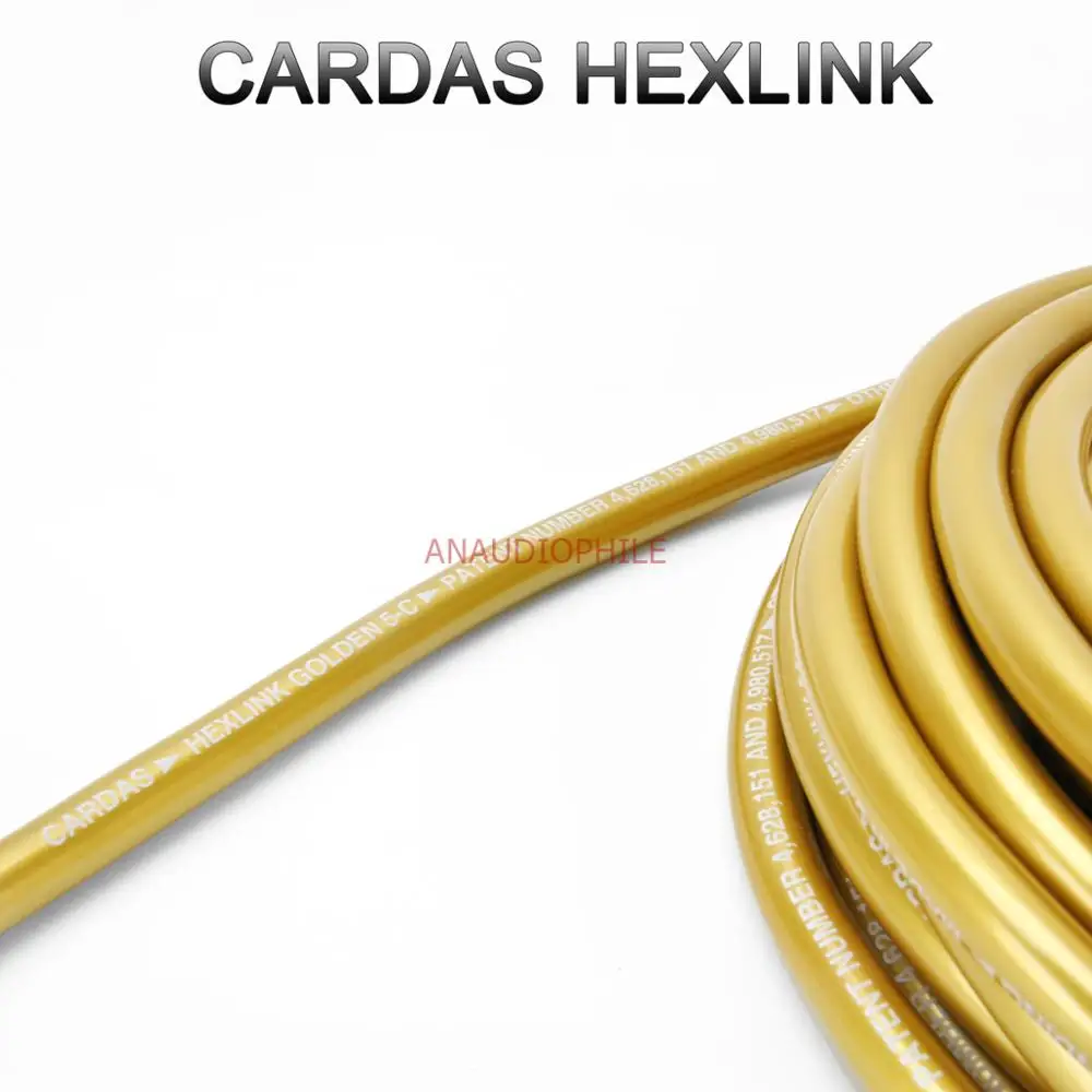 HiFi CARDAS HEXLINK Cable Goldend 5C Audio RCA Cable High Quality For DAC Preamp