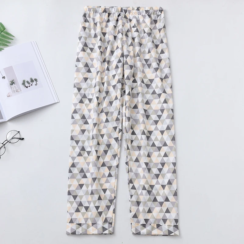 Sleep Bottoms Women Printed Kawaii Summer Cotton Comfortable Breathable Womens Korean Style Loose Pajama Pants Sleepwear Ulzzang