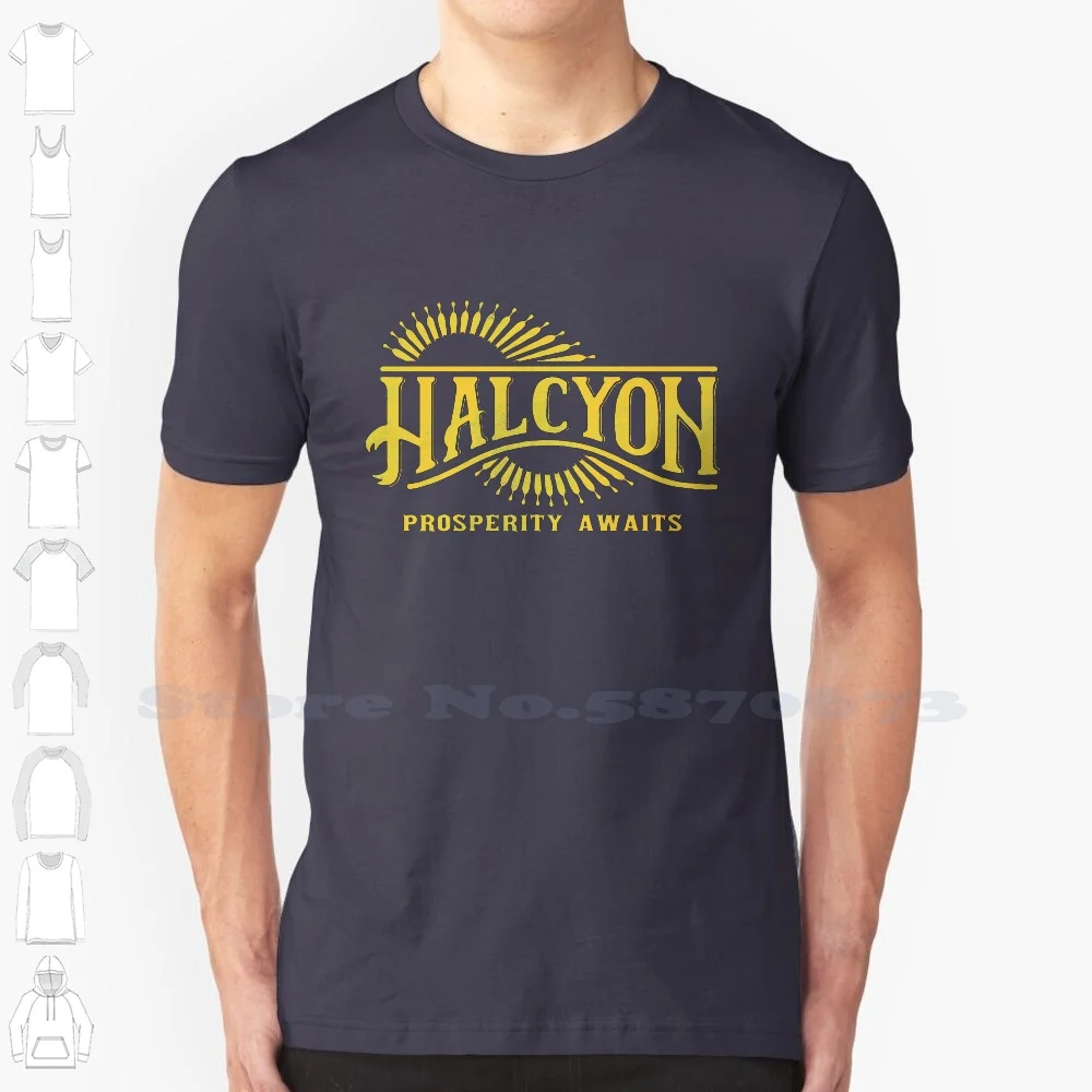 Halcyon Colony Logo | The Outer Worlds Logo Fashion Vintage Tshirt T Shirts Halcyon Colony Halcyon Colony Logo S Choice The