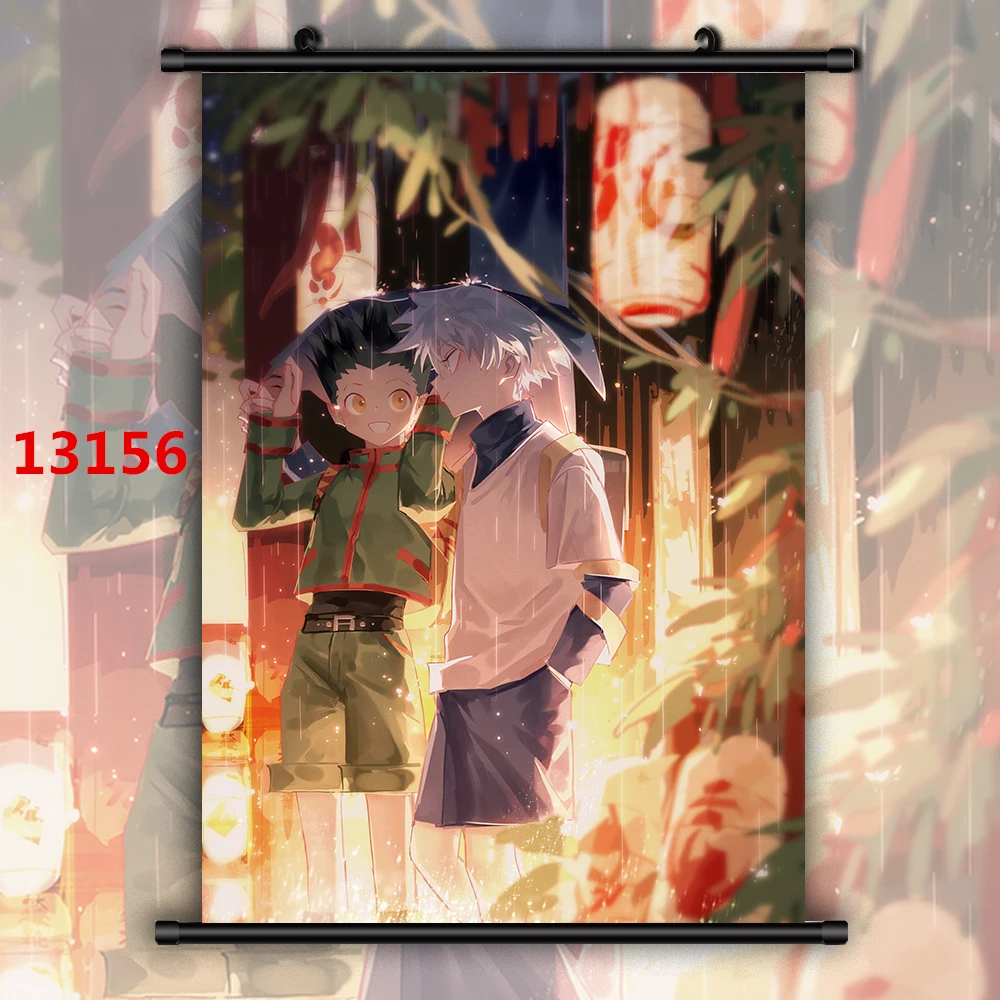 Canvas Painting Japanese Anime Hunter X Hunter Gon Freecss X Killua Zoldyck Wall Art Photo Children Room Decoration