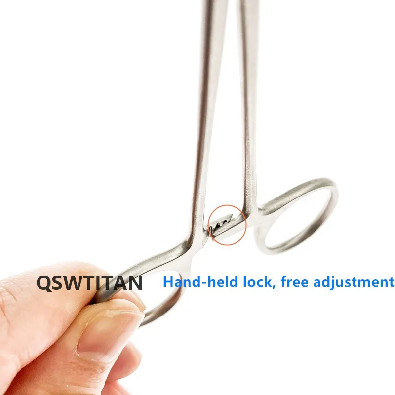 Stainless steel Hemostatic forceps Surgical Instrument hemostat  Veterinary Surgical Instruments