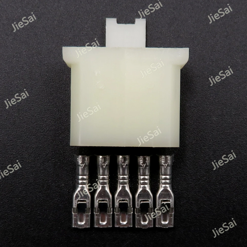5 Pin Car Connector Unsealed Socket 171971835A 2.8 Series Automotive Modification Electric Wire Cable Adapter