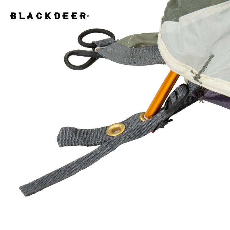 Blackdeer Expedition tienda de campaña para un dormitorio y una sala de estar para 3-4 personas 210D Oxford PU3000 mm tienda de senderismo