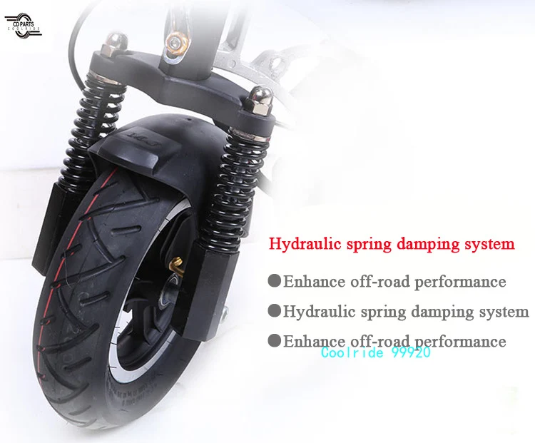 Coolride Scooter Front Fork Refitting Accessories Hydraulic Electric  Wheel Lifting Special Size  Alloy Spring Set