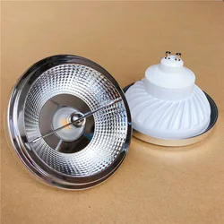 20W AR111 COB LED Spotlight ES111 QR111 G53 GU10 LED Bulb Light  LED AR111 Lamp AC85-265V AC/DC12V