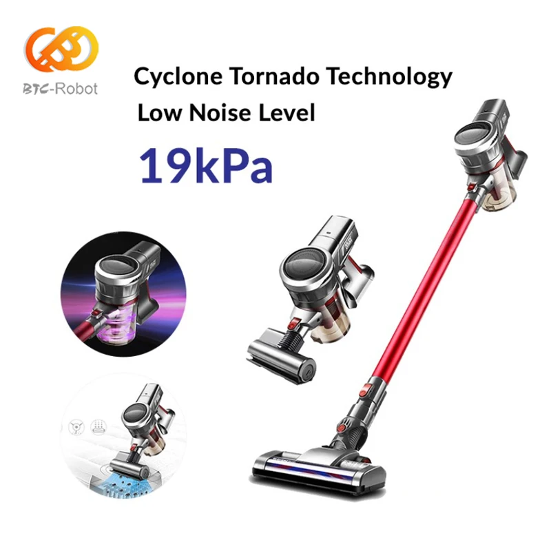 

BTCBOT 19kPa Cyclone Cordless Vacuum Cleaner Handheld Vacuum Cleaner 12 months warranty