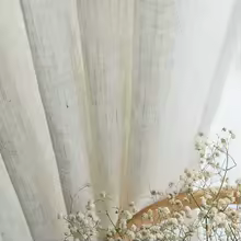 Japanese style linen curtain