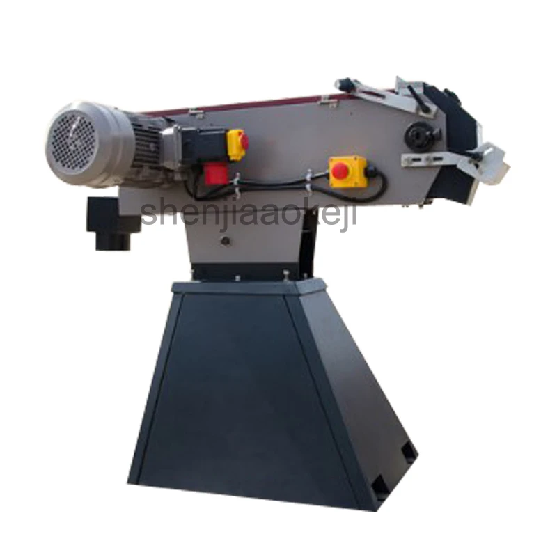 1PC 3000W Vertical Metal Belt Sander BG-75 Belt Surfact Grinding Machine Sand Band Machine Industrial Belt Grinding Machine 220V