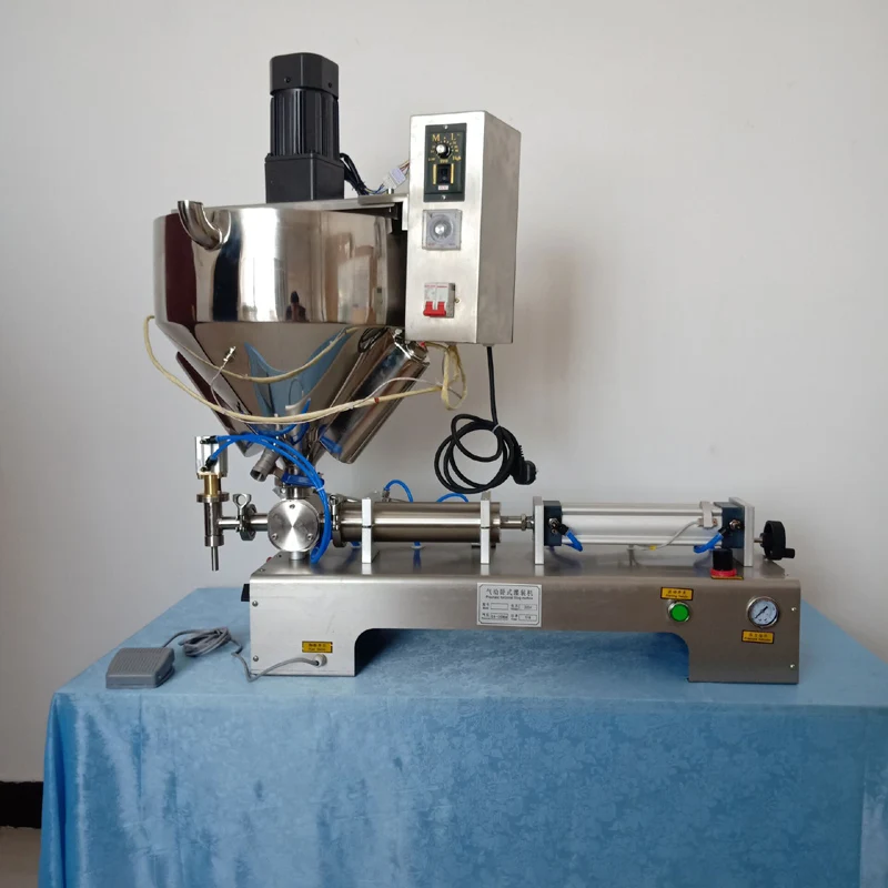 

Pneumatic Electric Paste Filling Machine, Heating And Stirring Type Filling Machine