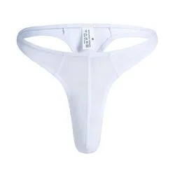 Man Sexy Underwear Elephant Nose Thong Open Long Penis Pouch T-back Panties Hombre Tanga G String Jockstrap Bikini Briefs