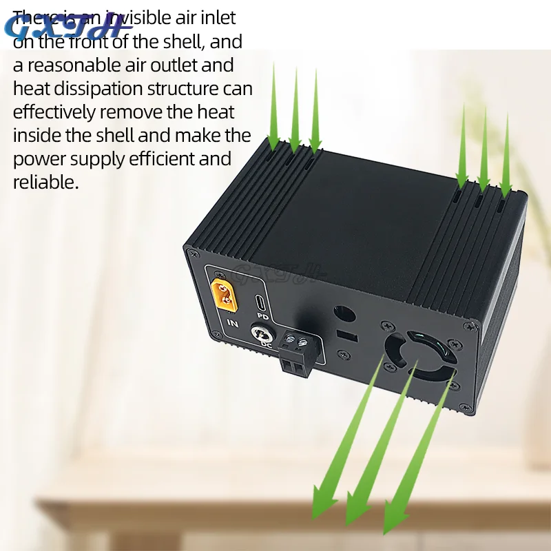 Imagem -05 - Liga de Alumínio Power Shell Faça Você Mesmo Kit Adequado para Xyh3606 Entrada Multi-interface pd Tensão Decoy Universal Shell