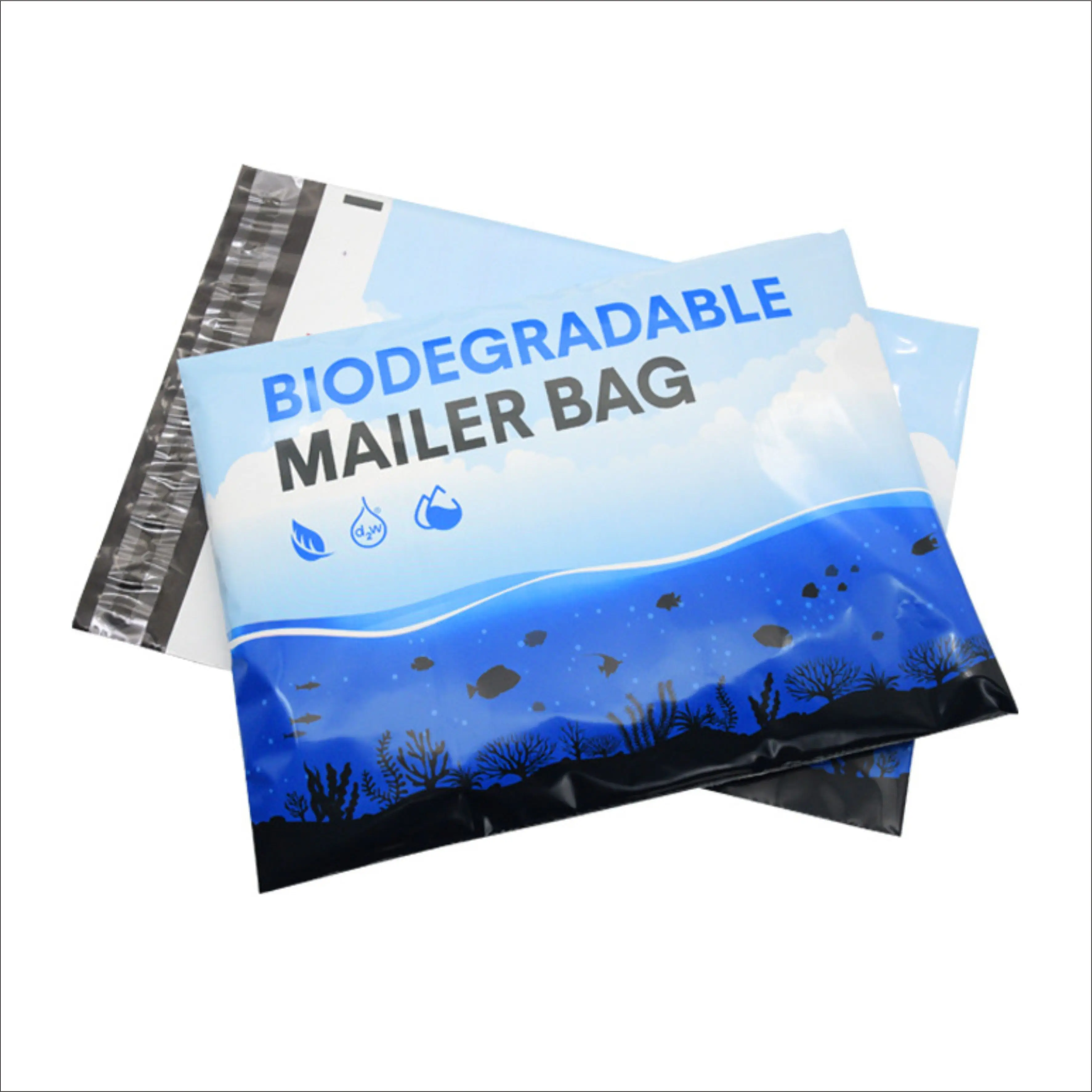 Environmental thickened courier bag flamingo clothing bag cartoon anime polymail bag ziplock plastic mailing envelope bag