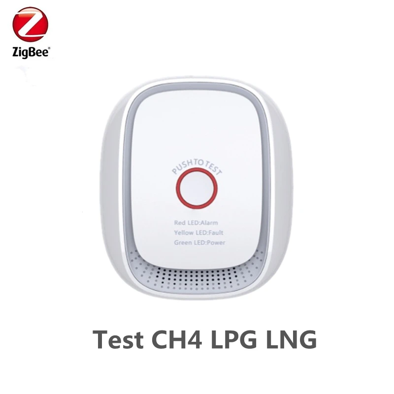 Heiman Zigbee3.0 Smoke Detector Fire Alarm Detector and Gas Detector Compatible With Home Assistant and Zigbee2mqtt