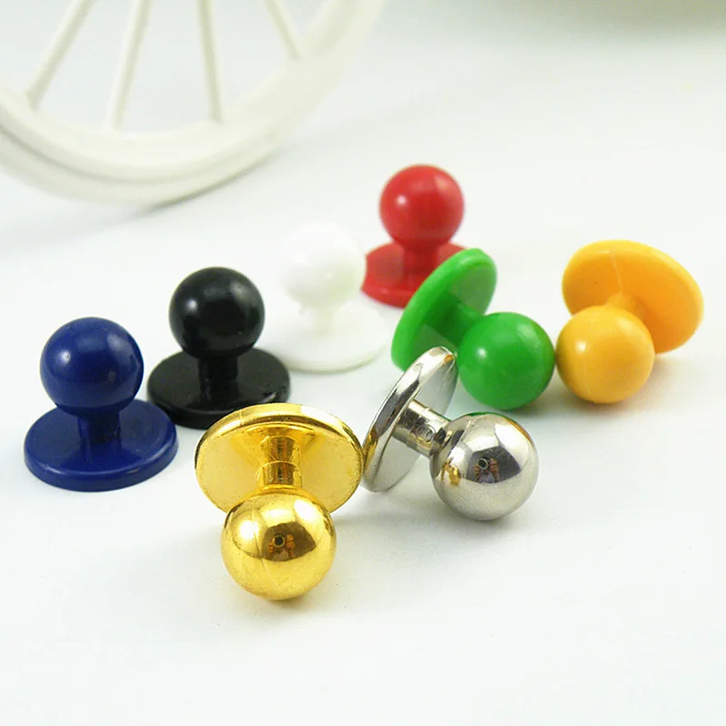 10Pcs 18MM colore Chef fibbia bottoni in Nylon uniformi ristorante giacca da cuoco uniforme abito abiti da lavoro accessori pulsante