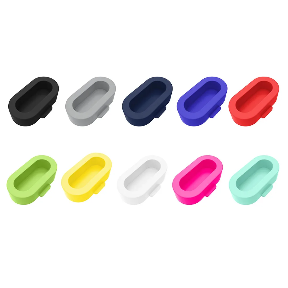 10pcs/Lot Silicone Dustproof Protective Plugs Caps For Garmin Forerunner 965 945 955 745 255 255S 245 45 55 Watch Accessories