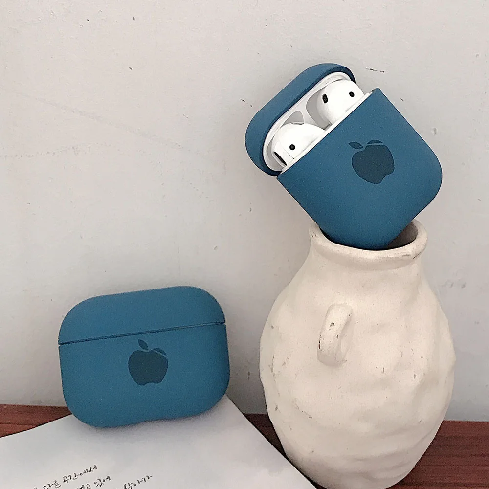 Tai Nghe Chụp Tai Dành Cho Tai Nghe Apple AirPods 3 Ốp Lưng Nhựa Cứng Nhám Giành Bluetooth Sạc Tai Nghe Hộp Bảo Vệ Phụ Kiện Cho Air Pods 3