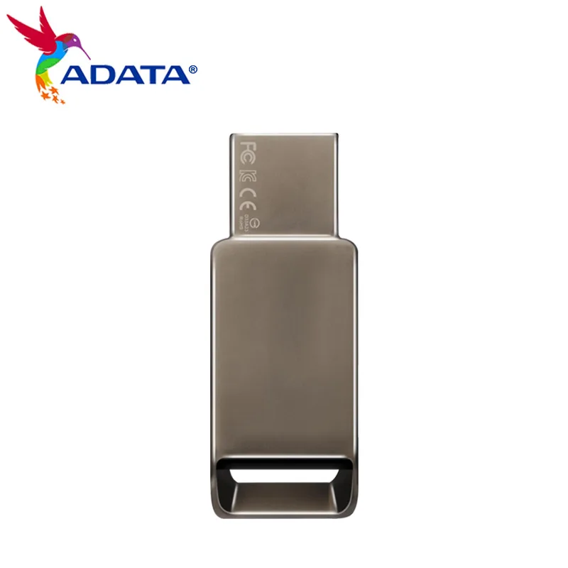ADATA UV131 USB 3.1 فلاش حملة 16 جيجابايت 32 جيجابايت 64 جيجابايت فلاش ميموري للتخزين عصا معدنية Porble USB3.1 عالية السرعة القلم محرك U القرص للكمبيوتر