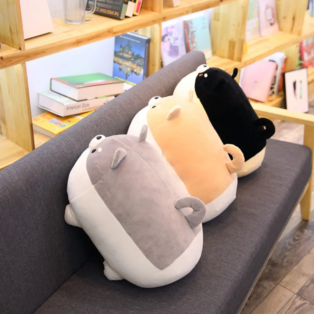 

30cm Cute Fat Shiba Inu Dog Plush Toy Stuffed Soft Kawaii Corgi Chai Dog Cartoon Pillow Lovely Gift for Kids Baby Children