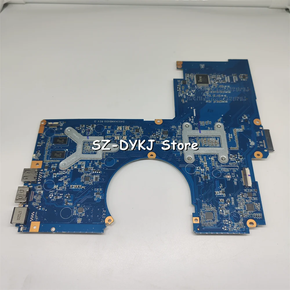 For HP 15-AU 15-AU010WM DAG34AMB6D0 Laptop motherboard L07567-001 901578-601 901578-001 Geforce 940M 2GB I5-7200U Mainboard