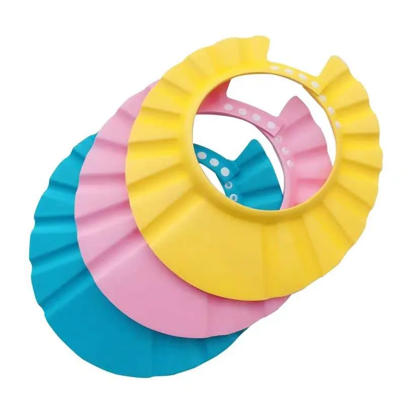 hat with plastic shield for kids baby hat with shield shower cap for baby shampoos visors baby bath showerhead 36cm ajustable