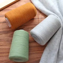 2pcs  Cashmere is soft, comfortable, strong, close-knit, fine thread, bobbin yarn and color card, hand-knitted wool