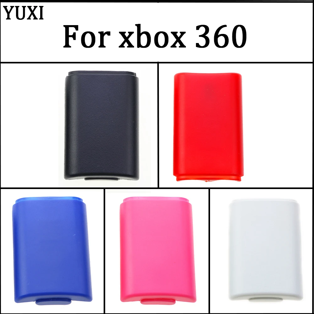 

YUXI 2pcs for Xbox 360 Battery Case Wireless Controller Rechargeable Battery Cover For Xbox 360 Controller With Sticker