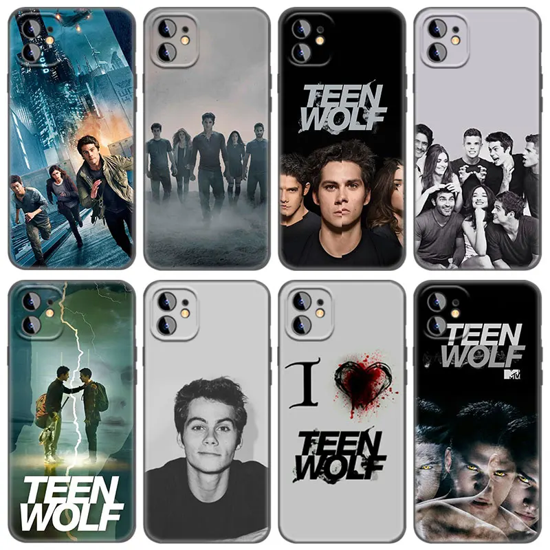 Teen wolf Phone Case For Apple iPhone 13 12 Mini 11 Pro Max XR X XS MAX 6 6S 7 8 Plus 5 5S SE 2020 Black Cover Coque Funda