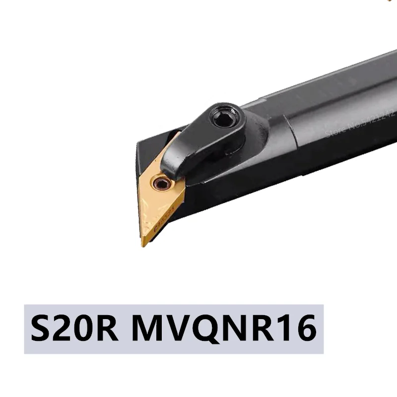 1 قطعة S20R-MVQNR16 CNC مخرطة قطع أداة MVQNR MVQNL بار على شكل الداخلية تحول أداة حامل ل VNMG كربيد إدراج