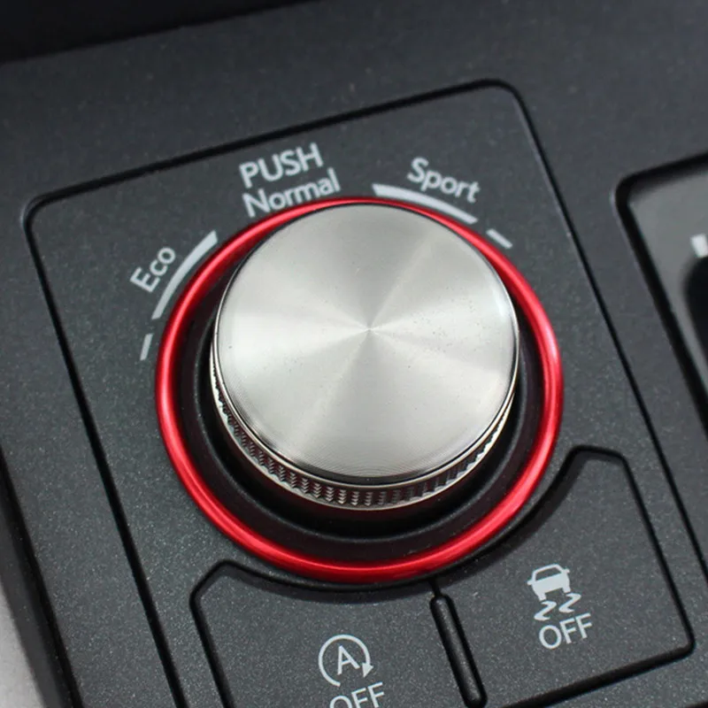 TAJIAN Car Driving Mode Knob Ring Cover Ignition Device Switch Buttons Decoration Cover Accessories For Lexus NX200300HRX300450H