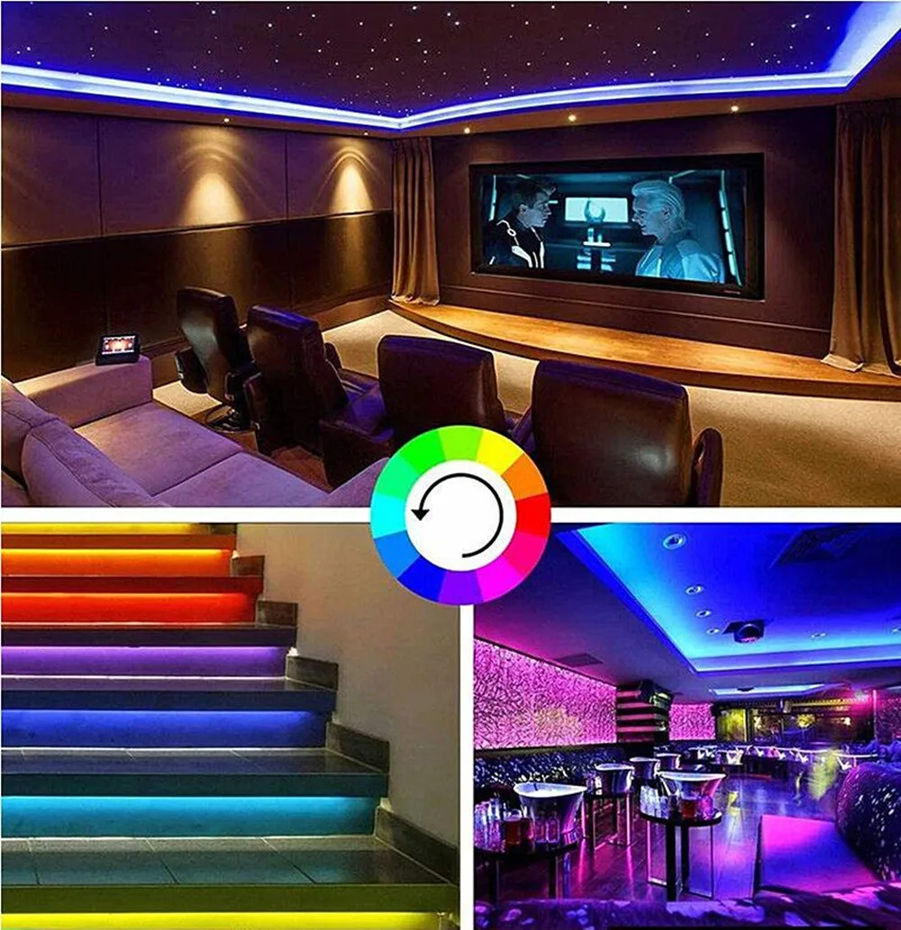 SP511E Wifi Muziek Led Controller Voor WS2812b WS2811 Adresseerbare Pixel Rgb Led Strip Dual Output Alexa Smart Voice App Controle