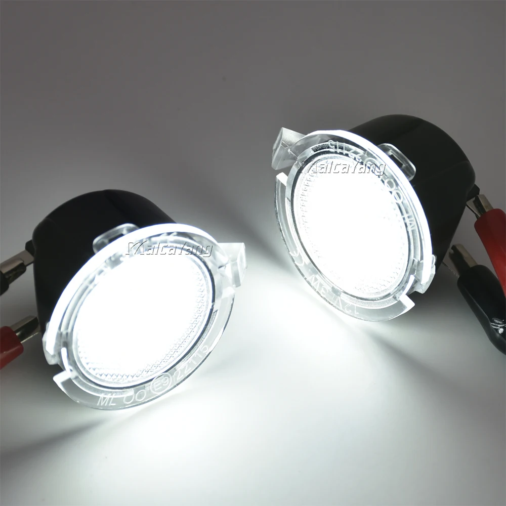 Car Door Welcome Light LED Under Side Mirror Puddle Light for Toyota Tundra XK50 2007-2021 Ford Mondeo MK5 2015- Car Accessories
