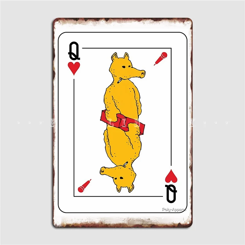 Madlib Quasimoto Playing Card Metal Plaque Poster Cinema Garage Cinema Retro Wall Decor Tin Sign Posters