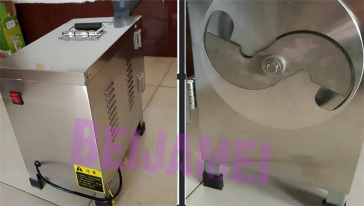 BEIJAMEI Nuovo aglio elettrico macchina di taglio hotel commerciale aglio affettatrice taglierina 220V