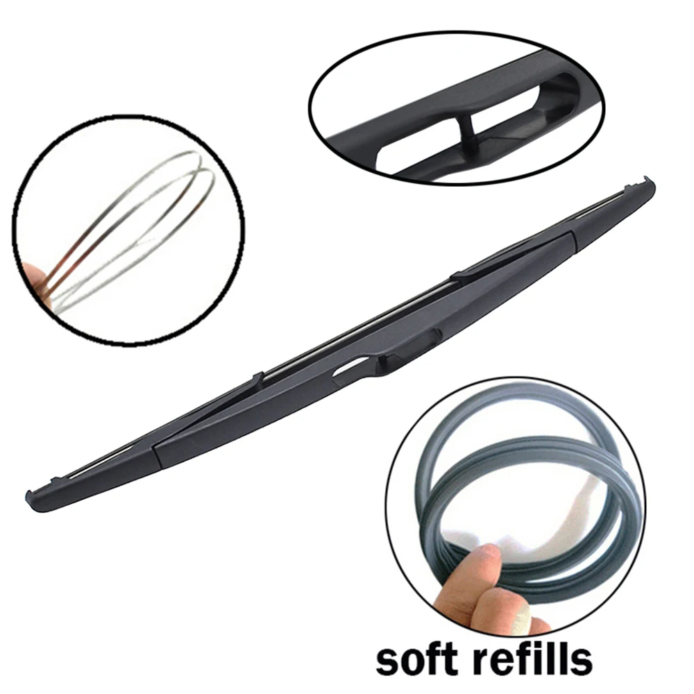 Erick\'s Wiper Front & Rear Wiper Blades Set Kit For Peugeot 206 SW / Estate 2000 - 2007 Windshield Windscreen Window 26\