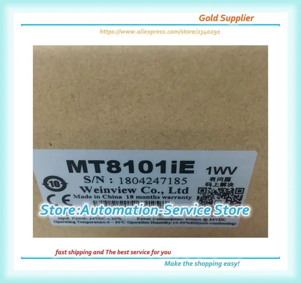 Nuovo Originale MT8101IE MT8102IE MT8103IE MT8102iP MT8102iQ Touch Screen da 10.1 pollici HMI