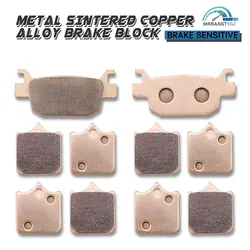 Motorcycle front and rear brake pads for Benelli TRK502 TRK502X TRK 502 Leoncino 500 BJ500 BJ500GS-A BJ 500