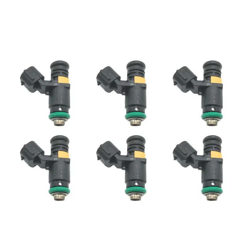 

6Pcs Fuel Injector for Volkswagen Passat 3C Polo Skoda Roomster Seat Ibiza OEM 03C906031